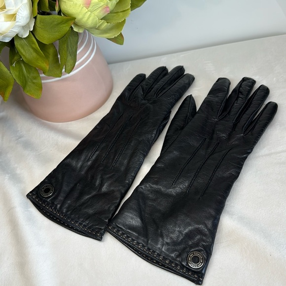 Vintage Coach Gloves size 6.5 - Picture 1 of 7